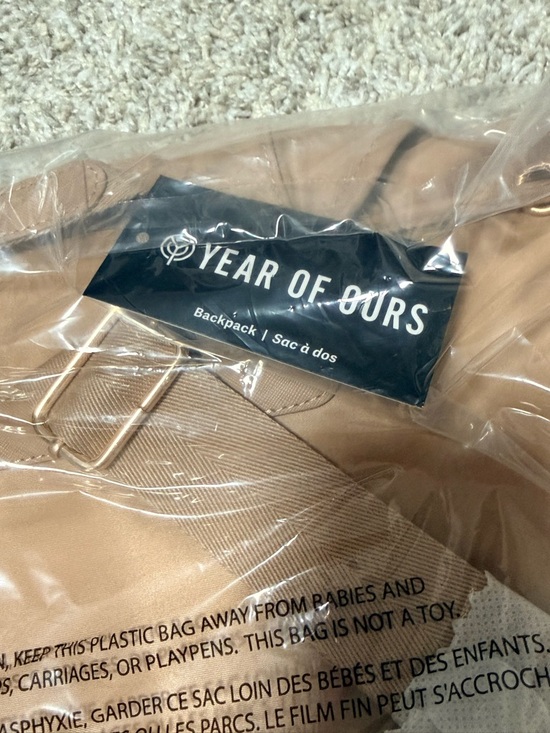 NWT Year of Ours Backpack in Taupe main image 5